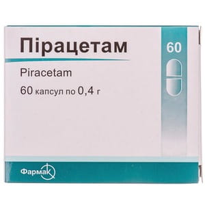Пирацетам капс. 0,4г №60