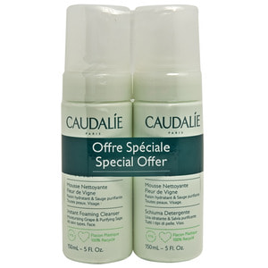 Набір CAUDALIE (Кадалі) Vinoclean Fleur de Vigne Мусс для обличчя очищуючий 150 мл 2 шт