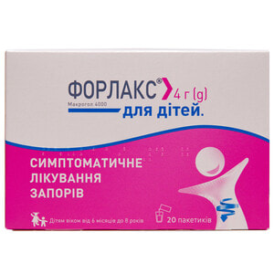 Форлакс пор. д/п р-ну д/перор. заст. 4г саше №20