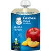 Пюре фруктове дитяче NESTLE GERBER (Нестле Гербер) Яблоко і персик для дітей з 6-ти місяців без цукру пауч 150 г