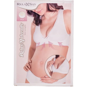 Майка для годування RELAXSAN (Релаксан) жіноча SMART NURSING BRA MILK M бежева