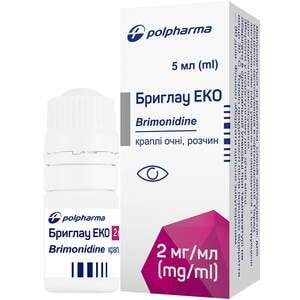Бриглау Еко очні краплі р-н 2мг/мл фл. 5мл