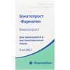 Біматопрост-фарматен крап. очні 0,3мг/мл фл. 3мл