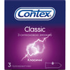 Презервативи латексні з силіконовою змазкою CONTEX (Контекс) Classic класичні 3 шт
