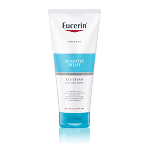 Гель-крем для обличчя і тіла EUCERIN (Юцерин) після засмаги сонцезахисний ультралегкий 200 мл