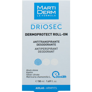 Дезодорант-антиперспирант MARTIDERM (Мартидерм) Дриосек Дермопротект для ежедневного использования зоны подмышек 50 мл