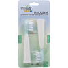 Насадки для звукової зубної щітки Vega (Вега) дитячі модель Kids VK-11B Junior VK-500B бірюзові