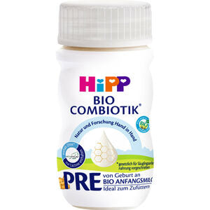 Суміш молочна дитяча HIPP (Хіпп) Combiotic Pre (Комбіотик Пре) 2371 рідка з народження 90 мл