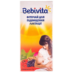 Фіточай BEBIVITA (Бебівіта) для підвищення лактації 30 г