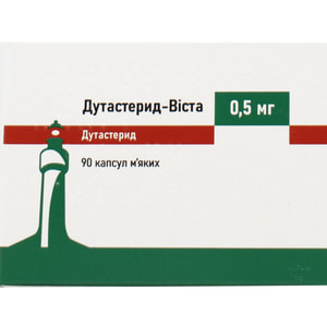 Дутастерид-Віста капс. м'які 0,5мг №90***