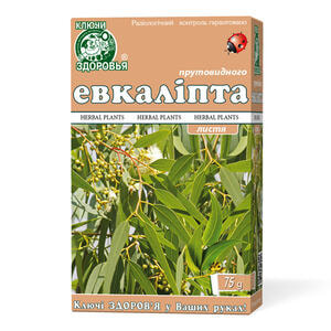 Фіточай Ключі Здоров'я Евкаліпта прутовидного листя 75 г