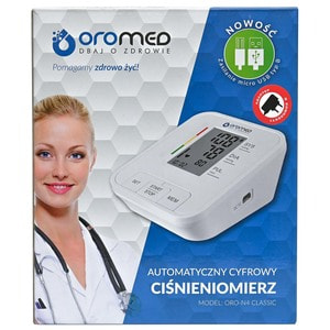Вимірювач (тонометр) артеріального тиску Oromed (Оромед) модель ORO-N4 Classic-Z автоматичний з адаптером