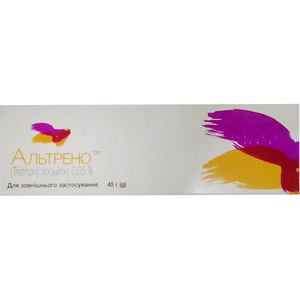 Альтрено лосьйон 0,05% туба 45г