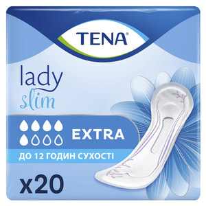 Прокладки урологічні TENA (Тена) Lady Slim Extra (Леді Cлім Екстра) для жінок 20 шт