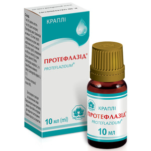Протефлазід крап. фл. 10мл