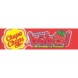 Гумка жувальна CHUPA CHUPS (Чупа Чупс) Полуниця big babol 27,6 г