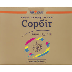 Сахарозамінник Сорбіт харчовий 500 г Істок-плюс
