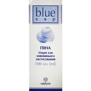 Пена для тела BLUE CAP (Блу кеп) увлажняющая 100 мл