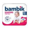Підгузки для дітей одноразові BAMBIK (Бамбік) Jumbo 5 Junior від 11 до 25 кг 32 шт