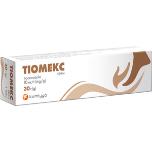 Тіомекс крем 10мг/г туба 30г