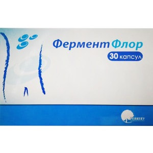 ФерментФлор капсули для відновлення мікрофлори кишечника упаковка 30 шт