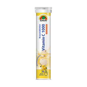 Вітаміни SUNLIFE (Санлайф) Vitamin C Вітамін С 1000 таблетки шипучі упаковка 20 шт