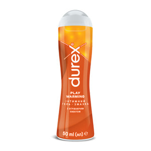 Інтимний гель-змазка DUREX (Дюрекс) Play Warming із зігріваючим ефектом (лубрикант) 50 мл NEW