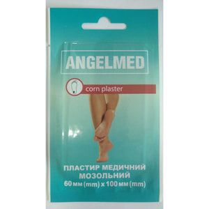 Пластырь медицинский Angelmed (АнгелМед) мозольный салипод размер 6 см х 10 см 1 шт