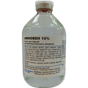 Аміновен р-н д/інф.10% фл. 500мл №1