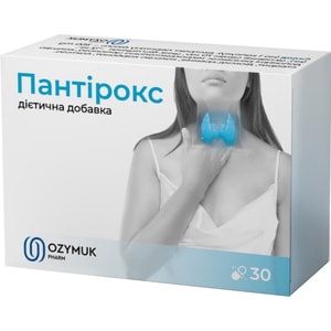Пантірокс капсули для нормалізації функціонування щитовидної залози упаковка 3 блістера по 10 шт