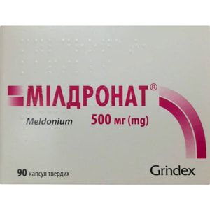 Мілдронат капс. тверд. 500мг №90