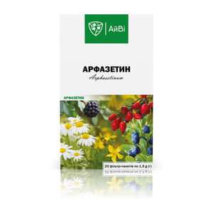 Арфазетин сбор фильтр-пакет 1,5г №20 Айви