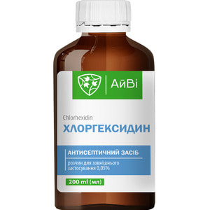 Хлоргексидин р-н 0,05% фл. 200мл АйВі