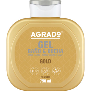 Гель для душу AGRADO (Аградо) Золото 750 мл