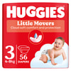 Подгузники для детей HUGGIES (Хаггис) Ultra Comfort Unisex Jumbo (Ультра комфорт) 3 от 4 до 9 кг 56 шт