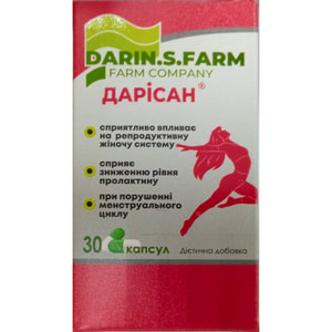 Дарисан капсулы баночка 30 шт