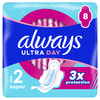 Прокладки гігієнічні жіночі ALWAYS (Олвейс) Ultra Super Single (Ультра супер) ультратонкі ароматизовані 8 шт