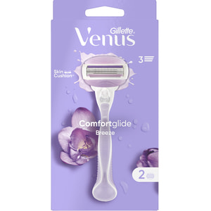 Бритва GILLETTE (Жіллет) Venus (Венус) Comfortglide Breeze (Комфортглайд бріз) з 2 змінними касетами