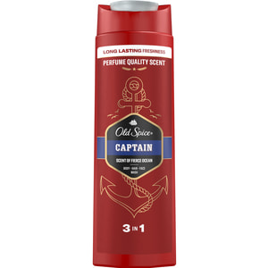 Гель для душу та шампунь 2 в 1 OLD SPICE (Олд спайс) Captain 400 мл