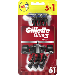 Бритва для гоління GILLETTE Blue 3 (Жіллет Блу 3) Special Edition одноразова 5 + 1 шт