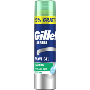 Гель для гоління GILLETTE (Жіллет) Series Sensitive з алое вера 240 мл