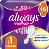 Прокладки гігієнічні жіночі ALWAYS (Олвейс) Ultra Platinum Normal Duo (Ультра платинум нормал дуо) 16 шт