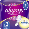 Прокладки гігієнічні жіночі ALWAYS (Олвейс) Ultra Platinum Day&Night Single (ультра платинум дей найт сінгл) ароматизовані 6 шт