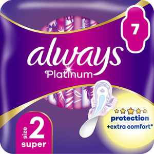 Прокладки гігієнічні жіночі ALWAYS (Олвейс) Ultra Platinum Super Single (ультра платинум супер сингл) 7 шт