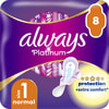 Прокладки гігієнічні жіночі ALWAYS (Олвейс) Ultra Platinum Normal Single (Ультра платинум нормал сингл) 8 шт