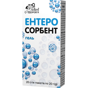 Энтеросорбент гель в стиках по 20 г 20 шт