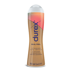 Інтимний гель-змазка DUREX (Дюрекс) Real Feel для анального сексу на силіконовій основі (лубрикант) 50 мл NEW