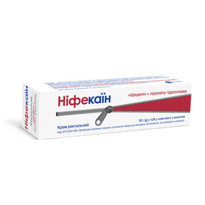 Ніфекаїн крем рект. туба 30г