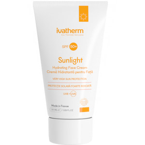 Крем для обличчя IVATHERM (Иватерм) Sunlight сонцезахисний зволожуючий SPF 50+ 50 мл