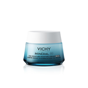 Крем для сухой и очень сухой кожи лица VICHY (Виши) Минерал 89 насыщенный увлажняющий 72 часа 50 мл